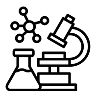 Laboratory and diagnostic reagents icon