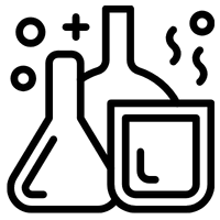 Industrial and specialty chemicals icon