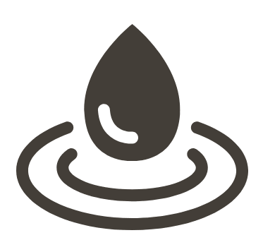 Liquid droplet icon