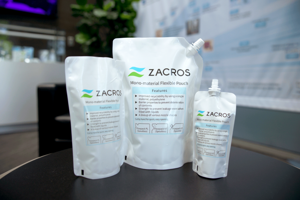ZACROS recycle-ready mono-material flexible pouches